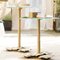 Small Gingko Biloba Leaves Side Table from Brass Brothers 4