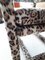 Leopard Print Dining Chairs by Milo Baughman for Thayer Coggin, 1975, Set of 6 6