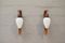 Teak Wall Lamps by Uno & Östen Kristiansson for Luxus, 1960s, Set of 2, Image 2