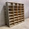 Large Wooden 32 Shelf Unit, 1930s 7