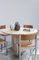 Round Modernist Travertine Dining Table, 1970s, Image 4
