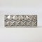 Diamond Point Silver Plated Metal Box by Francoise Sée, 1970s 13