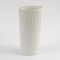 Vintage German White Porcelain Vase from Edelstein Bavaria, 1960s 3