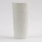 Vintage German White Porcelain Vase from Edelstein Bavaria, 1960s, Image 1