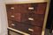 Mid-Century Italian Goatskin & Brass Chests of Drawers, 1950s 5