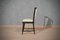 Italienische Stühle aus Mahagoni & Leder, 1950er, 6er Set 4