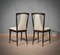 Italienische Stühle aus Mahagoni & Leder, 1950er, 6er Set 11