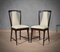 Italienische Stühle aus Mahagoni & Leder, 1950er, 6er Set 12