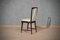 Italienische Stühle aus Mahagoni & Leder, 1950er, 6er Set 3