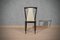 Italienische Stühle aus Mahagoni & Leder, 1950er, 6er Set 6