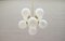 Orbit or Ceiling Lamp with 9 Opaline Glasses, 1960s 4