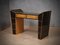 Mid-Century Italian Ebony and Maple Desk, 1950s 9