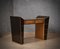 Bureau Mid-Century en Ébène et Érable, Italie, 1950s 2