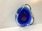 Blue Murano Dish from Seguso, 1970s, Image 2