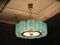 Lámpara de araña italiana de cristal de Murano y latón, años 50, Imagen 7