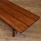 Mid-Century Teak Slatted Low Bench Seat or Coffee Table, 1950s 6
