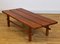 Mid-Century Teak Slatted Low Bench Seat or Coffee Table, 1950s 4