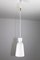 Opaline Glass Pendant Lamp from Rupert Nikoll, 1950s 1