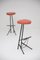 Vintage Bar Stools by Willy van der Meeren for Tubax, Set of 3 7