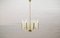 8-Light Chandelier in the Style of Carl Fagerlund for Orrefors, 1960s 1