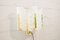 Glass Leaves & Brass Wall Lamp in the Style of Carl Fagerlund for Orrefors, 1960s, Image 3