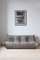 Vintage Elephant Grey Leather 3-Seat Togo Sofa by Michel Ducaroy for Ligne Roset 13