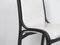 Black and White Cavour Chairs by Vittorio Gregotti for Poltrona Frau, 1980s, Set of 4 11