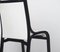 Black and White Cavour Chairs by Vittorio Gregotti for Poltrona Frau, 1980s, Set of 4 8