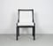 Black and White Cavour Chairs by Vittorio Gregotti for Poltrona Frau, 1980s, Set of 4 6