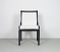 Black and White Cavour Chairs by Vittorio Gregotti for Poltrona Frau, 1980s, Set of 4, Image 6