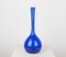 Blue Glass Vase by Arthur Percy for Gullaskruf, 1950s 2