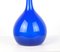 Blue Glass Vase by Arthur Percy for Gullaskruf, 1950s 4