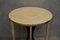 Mid-Century Goat Skin and Brass Side Tables, 1960s, Set of 2, Image 5