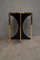 Mid-Century Goat Skin and Brass Side Tables, 1960s, Set of 2 4