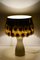 Ceramic Marguerite Table Lamp, 1970s 3