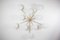 Brass & Opaline Glass Stella Cosmos Ceiling Lamp from Design for Macha 1