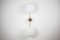 Stella Toi & Moi Chrom Lucid Decken- oder Wandlampe aus Messing & Opalglas von Design for Macha 1