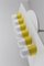 Yellow Wall Lights from Orion Leuchten, 1960s, Set of 6 3