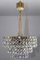 Art Deco Kristall Kronleuchter von J. & L. Lobmeyr 1