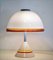 Blown Glass Table Lamp from Leucos, 1980s, Image 1