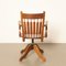 Antique Oak Office Chair 4