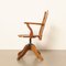 Antique Oak Office Chair 3