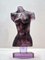 Büstenskulptur einer Frau aus Alessandrite-Glas von Loredano Kolophonium, 1960er 4