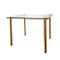 Mid-Century Italian Brass & Glass Side Table, Image 1