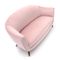 Mid-Century Italian Pink Velvet Sofa, 1950s 8