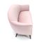 Mid-Century Italian Pink Velvet Sofa, 1950s 6