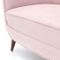 Mid-Century Italian Pink Velvet Sofa, 1950s 10