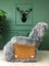 Vintage Sheepskin and Teak Saddle Armchair from G-Plan 6