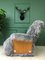 Vintage Sheepskin and Teak Saddle Armchair from G-Plan, Image 6