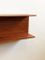 Mid-Century Teak Wall Shelf by Walter Wirz for Wilhelm Renz 6